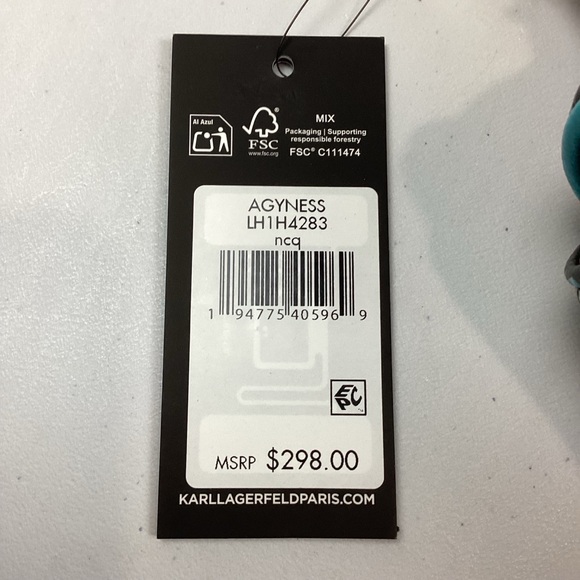 Karl Lagerfeld Paris Agyness Convertible Shoulder Crossbody Bag NEW! Retail $298 - Picture 5 of 16